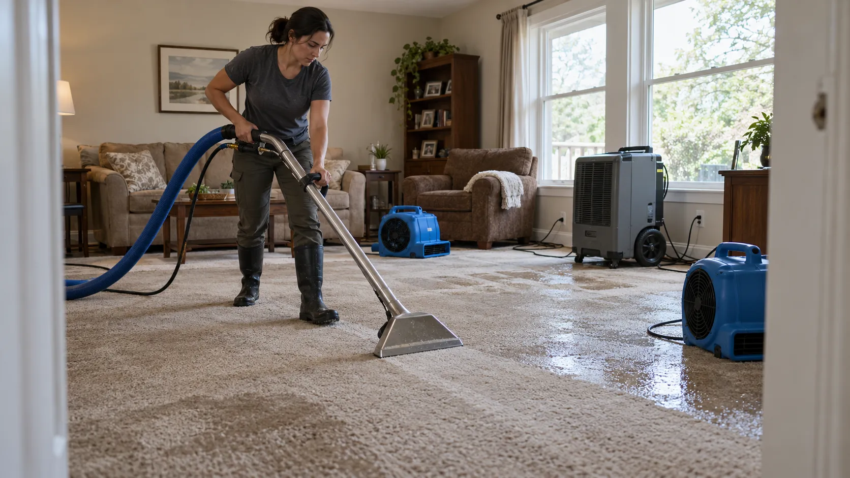 Water Extraction & Structural Drying in Olympia, WA